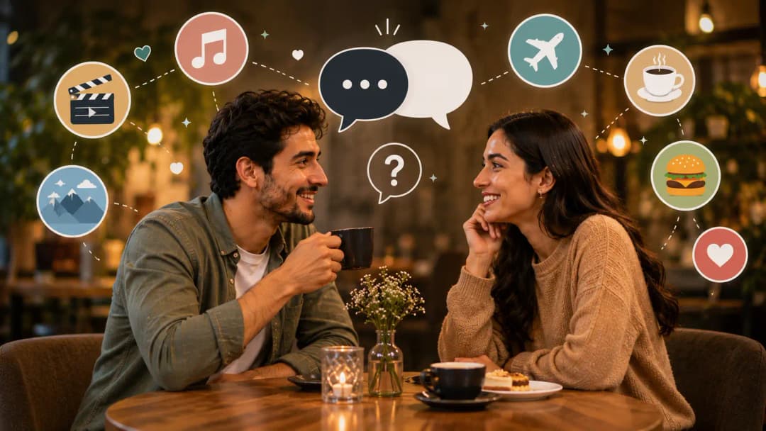گفت‌وگوی جذاب و طبیعی در اولین قرار